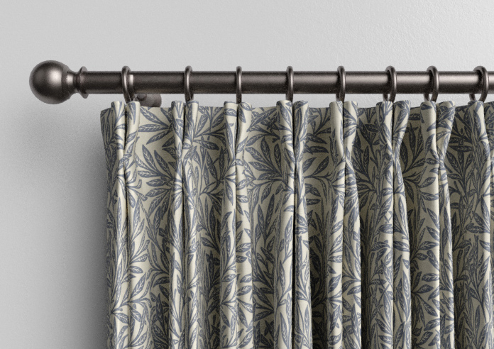 William Morris At Home Willow, Indigo - Made to Measure Curtains - Image 10